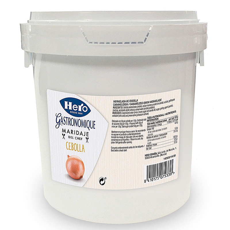 MERMELADA CEBOLLA CARAMELIZADA CUBO 2/1Kg